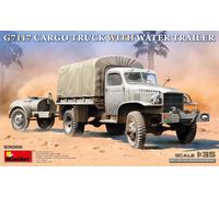 1:35 MINIART G7117 Cargo Truck With Water Trailer Kit MA53066