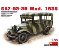 1:35 Miniart Gaz-03-30 Mod. 1938 Kit MIN35149 Modellino