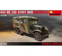 1:35 Miniart Gaz 05 193 Staff Bus Kit MIN35156 Modellino