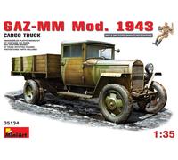 1:35 Miniart Gaz-Mm. Mod. 1943. Cargo Truck Kit MIN35134 Modellino