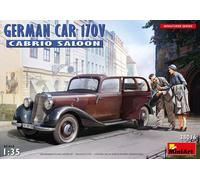 MINI ART 1/35 GERMAN CAR 170V CABRIO SALOON - INCLUDE 2 FIGURINI