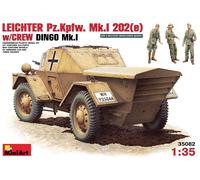 1:35 Miniart Leichter Pz. Kpfw. Mk 1 202 (E). W/Crew Kit MIN35082 Modellino