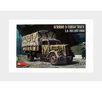 1:35 MINIART Opel Blitz German 3T Cargo Military Truck 2-Assi 1952 Kit MA35459