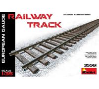 1:35 Miniart Railway Track. European Gauge Kit MA35561 Modellino