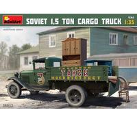 1:35 Miniart Soviet 1,5 Ton Cargo Truck Kit MIN38013 Modellino