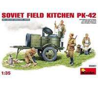 1:35 Miniart Soviet Field Kitchen Kp-42 Kit MIN35061 Modellino