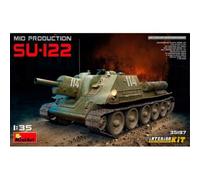Su-122 Mid Production Interior Kit Tank 1:35 Plastic Model Kit MA35197 MINIART