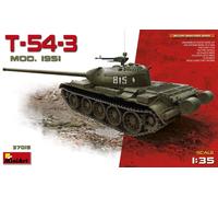 1:35 Miniart T-54-3 Soviet Medium Tank. Mod 1951 Kit MIN37015 Modellino