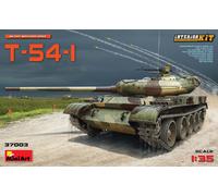 T-54-1 Soviet Medium Tank w/ Interior Plastic Kit 1:35 Model MINIART