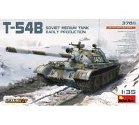 T-54b Soviet Medium Tank Early Production W/ Interior Plastic Kit 1:35 Model