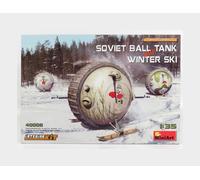MINI ART 1/35 SOVIET BALL TANK WITH WINTER SKI. INTERIOR KIT