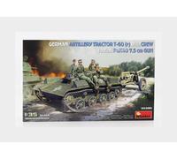 MINI ART 35395 1/35 German Artillery Tractor T-60 (r) w/PaK40 Gun & Crew