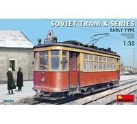 Soviet Tram X-series. Early Type 1:35 Plastic Model Kit MINIART