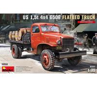 Miniart 38056 - 1/35 US 1,5 Ton 4×4 G506 Camion Pritschen