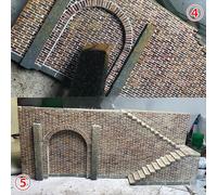 1/35 Modello di costruzione Kit Dispositivo di architettura non dipinta
