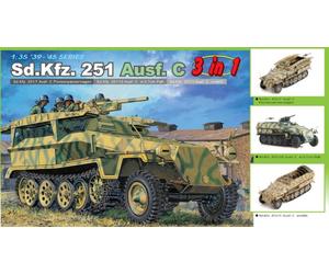 1:35 Sd.Kfz.251:7 Ausf.C Pionierpanzerwagen DRAGON MODELS