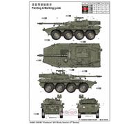 1:35 TRUMPETER KIT Italian Centauro B1 First Batch TR01562