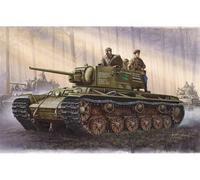 Russia KV-1 Model 1942 Simplified Turret Tank 1:35 Plastic Model Kit TRUMPETER