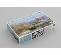 Russian T-72b3 Tank With 4s24 Soft Case Era & Grating Armour 1:35 Model