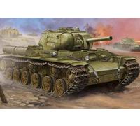 Modellino Char Soviet Kv-8s Heavy Warbeast Tank TRUMPETER 01572 1/35ème Ballo