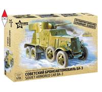 1/35 Zvezda Ba-3 Soviet Army Car ZS3546