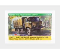 ZVEZDA - 1/35 GAZ 66 - Modellismo in plastica - Scala: 1:35