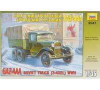 GAZ-AAA Soviet Truck (3-axle) 1:35 Plastic Model Kit ZS3547 ZVEZDA