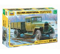 1:35 ZVEZDA Gaz-Mm Soviet Truck Kit ZS3574