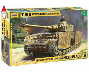 1/35 Zvezda German Medium Tank Panzer Iv Ausf.H ZS3620