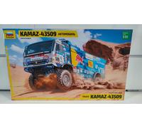 Zvezda 3657-Kamaz-43509 Truck, Scala 1/35, Model Kit, Colore Mehrfarbig, Youth Large / 11-13, ZS3657