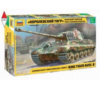 1/35 Zvezda King Tiger Ausf.B German Heavy Tank (Henschel Turret) ZS3601