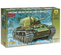 Zvezda Kit di montaggio 1:35 KV-1 Carro pesante sovietico con cannone L-11 Mod. 1940 (3624)