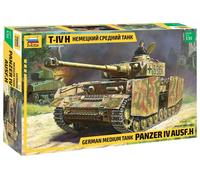 ZVEZDA 1/35 GERMAN MEDIUM TANK PANZER IV AUSF.H