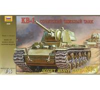 1:35 Zvezda Soviet Heavy tank KV - 1 Kit Z3539 Modellino