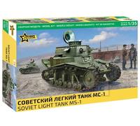 1:35 ZVEZDA Soviet Light Tank Ms-1 Kit ZS3716