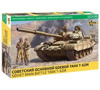 1:35 ZVEZDA Soviet Main Battle Tank T-62M Kit ZS3679