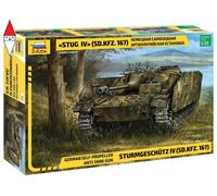 1/35 Zvezda Sturmgeschutz Iv (Sd.Kfz.167) German Self-Propelled Anti-Tank ZS3661