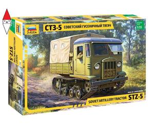 1/35 Zvezda Stz-5 Soviet Artillery Tractor ZS3663