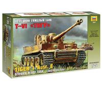 ZVEZDA 1/35 GERMAN HEAVY TANK TIGER I AUSF. E EARLY PRODUCTION