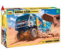 Zvezda 3657-Kamaz-43509 Truck, Scala 1/35, Model Kit, Colore Mehrfarbig, Youth Large / 11-13, ZS3657