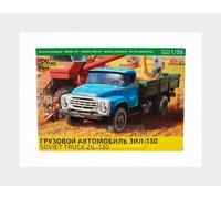 1:35 ZVEZDA Zil 130 Soviet Truck Cassonato 1964 Kit ZS3712