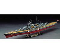 1:350 Academy German Battleship Bismarck Kit ACD14109 Modellino