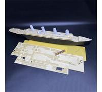 1/350 Nave da battaglia Ponte di legno per Minicraft 11318 RMS Titanic RC Modell