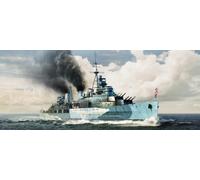 1/350 Royal Navy Light Cruiser HMS Belfast 1942 (Japan Import)