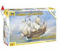 1:350 Zvezda Spanish Ship San Martin Kit Z6502 Modellino