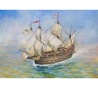 1:350 Zvezda Spanish Ship San Martin Kit Z6502 Modellino