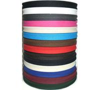 1.3cm Di Cotone IN Sbieco Nastro, 33 Metro Rotoli, Vari Colori