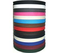 1.3cm Di Cotone IN Sbieco Nastro, 33 Metro Rotoli, Vari Colori