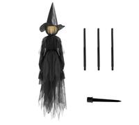 1/3PCS Halloween Illuminare Urlando Strega All'aperto Grande Fantasma Strega Partito Puntelli Up Luce Decorazione W8W4 Horror Urlando