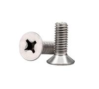 1-3pcs M2/M2.5/M3/M4/M5/M6/M8/M10 viti meccaniche con testa incastonata e fessura a croce in lega di titanio, M3x12mm